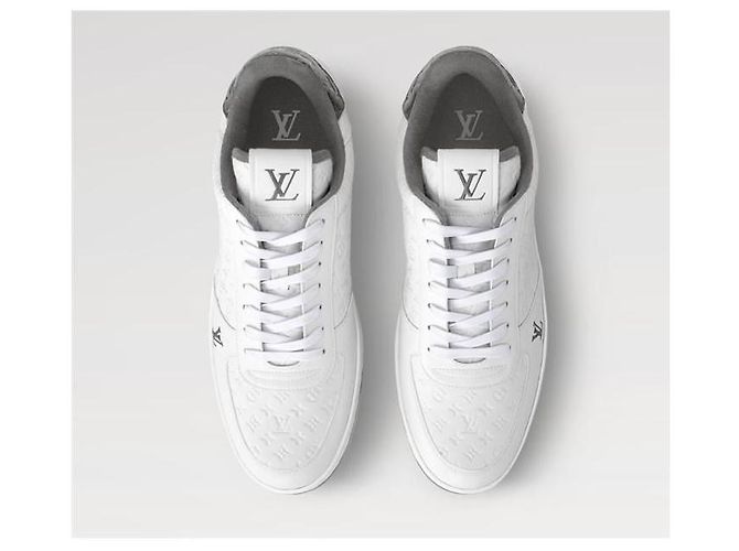 Louis Vuitton Sneakers Rivoli White Grey - vista 4