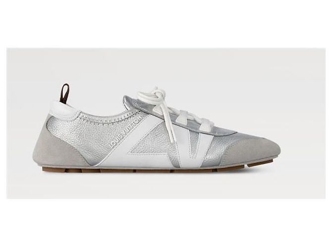 Louis Vuitton Sneakerina Silver Brown - Ansicht 3