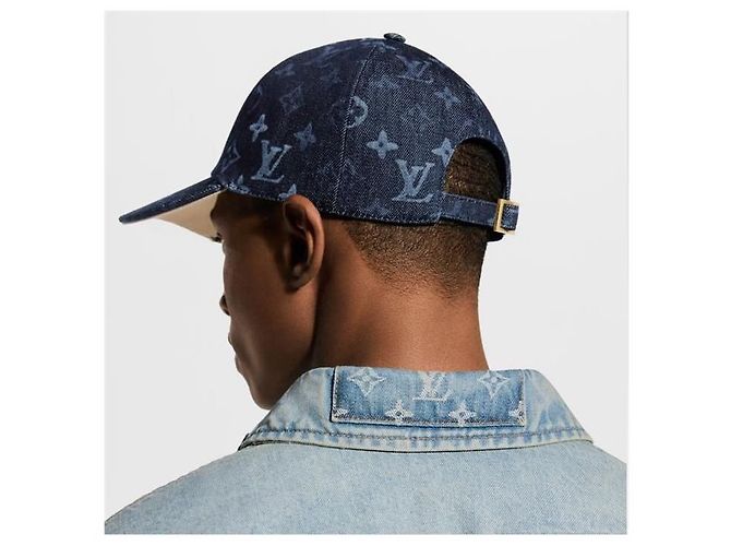 Louis Vuitton Gorra Surplus de Denim Monogram - vista 6