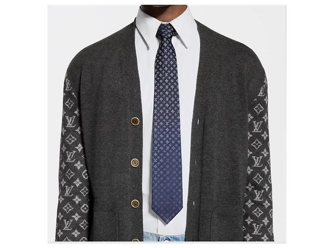 Cravate Louis Vuitton Monogram Blast - vista 5