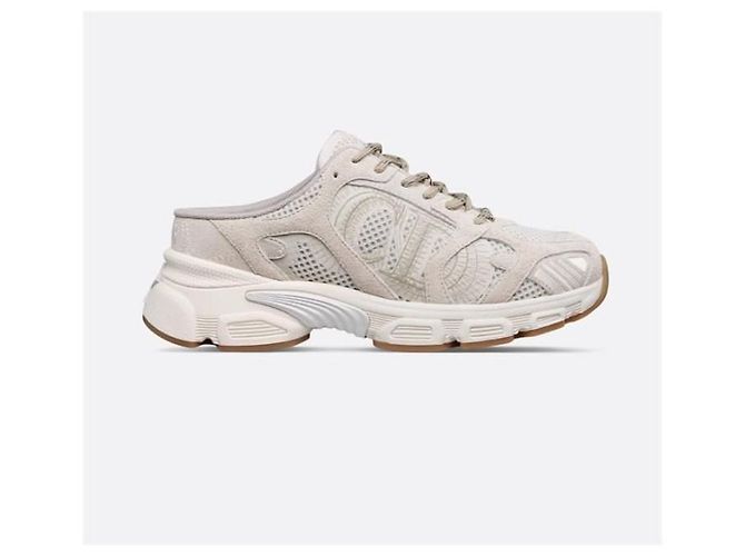 Dior Sneakers Chrono Mesh Beige - vista 3