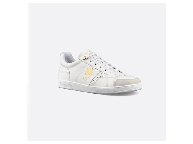 Dior Star Sneakers White Gold Star - vista 2