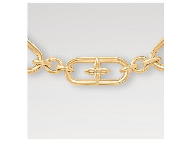 Louis Vuitton Collana a catena My LV Oro - vista 3