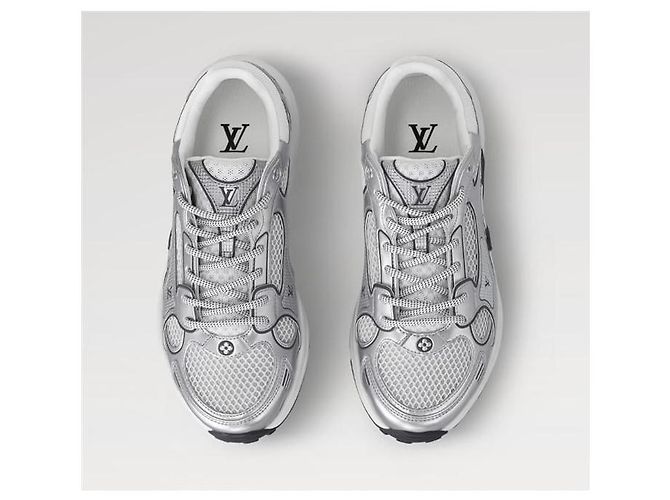 Louis Vuitton Olympe Sneakers Silver White - Ansicht 4
