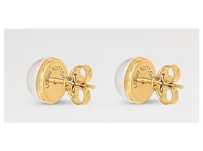 Louis Vuitton Orecchini My Mix Pearl Gold - vista 4