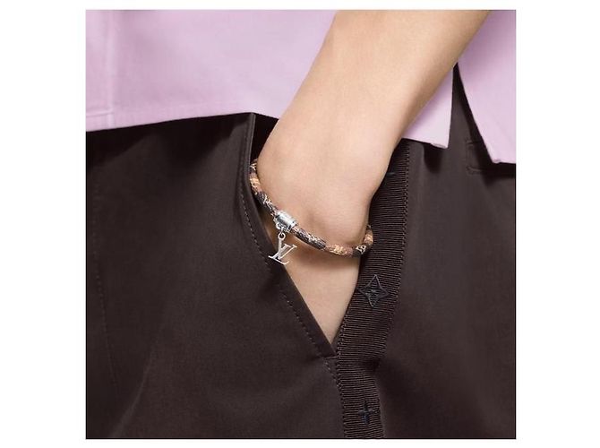 Louis Vuitton Bracciale Keep It College Monogram Heritage - vista 5