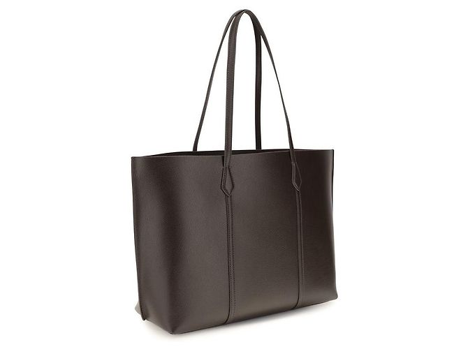 Tory Burch Sac à main Bos Taurus en cuir de veau marron - vue 3