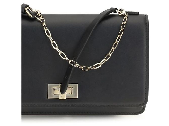 Fendi Cartera Bos Taurus de piel de becerro negra - vista 4