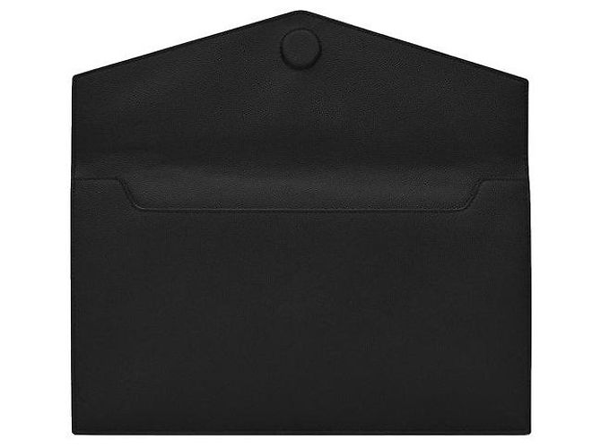 Autre Marque Pochette in pelle nera - vista 3