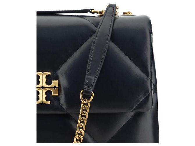 Tory Burch Bolso de hombro Black Lamb Ovis Aries - vista 4