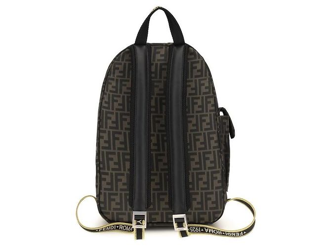 Fendi Brown Polyester Backpack - view 2
