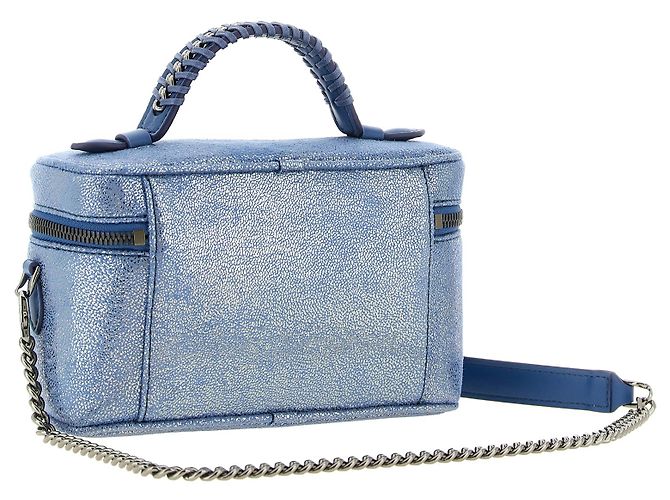 Stella Mc Cartney Borsa a tracolla blu in poliestere - vista 2