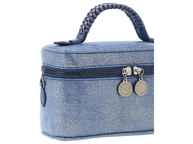 Stella Mc Cartney Borsa a tracolla blu in poliestere - vista 3