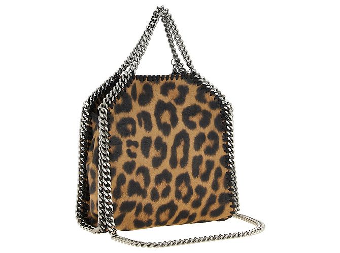 Stella Mc Cartney Borsa in poliestere marrone - vista 2