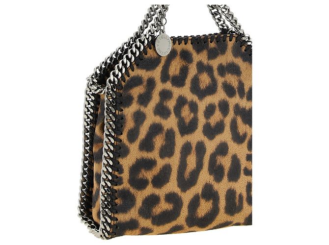 Stella Mc Cartney Borsa in poliestere marrone - vista 3