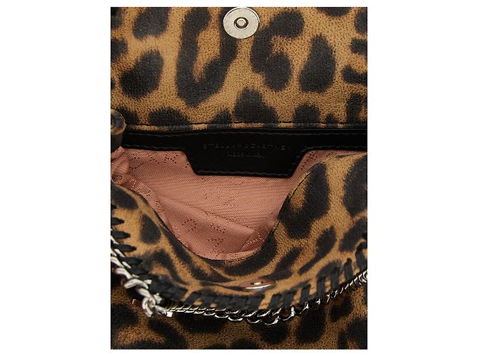 Stella Mc Cartney Borsa in poliestere marrone - vista 4