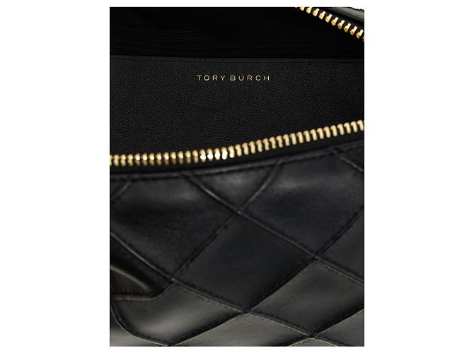 Tory Burch Borsa crossbody in pelle di agnello nera - vista 4