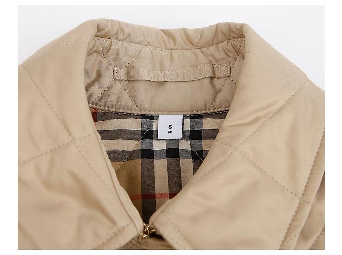 Chaqueta acolchada Burberry marrón - vista 5