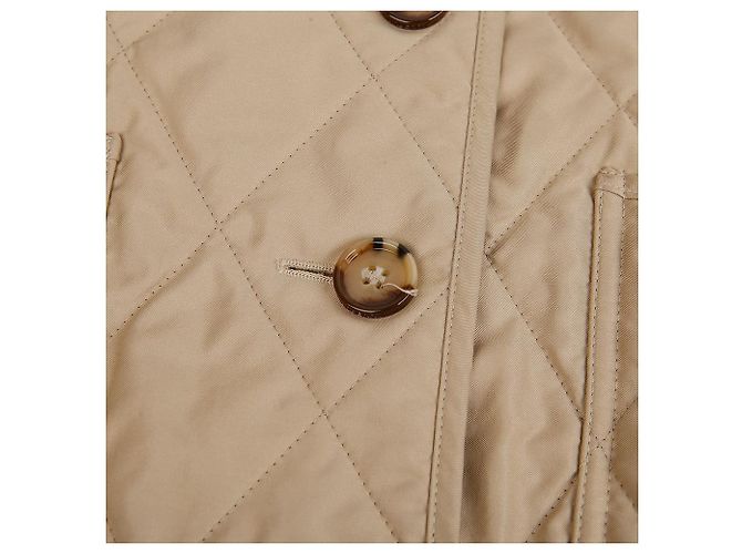 Chaqueta acolchada Burberry marrón - vista 6