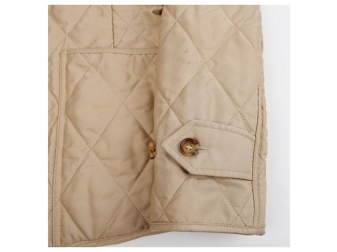 Chaqueta acolchada Burberry marrón - vista 8