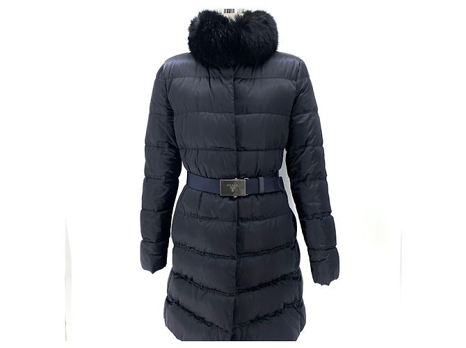 Prada Belt Damen Langer Daunenmantel - Ansicht 2