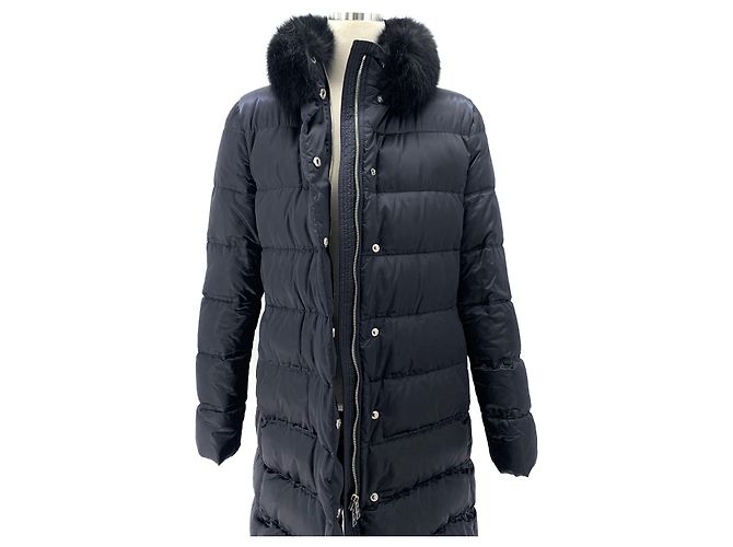 Prada Belt Damen Langer Daunenmantel - Ansicht 7