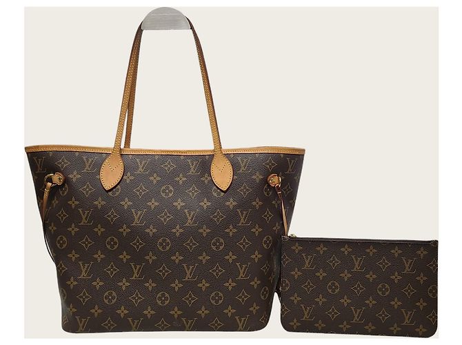 Louis Vuitton Monogram Neverfull Interior Chip in Rose Beige - vista 7