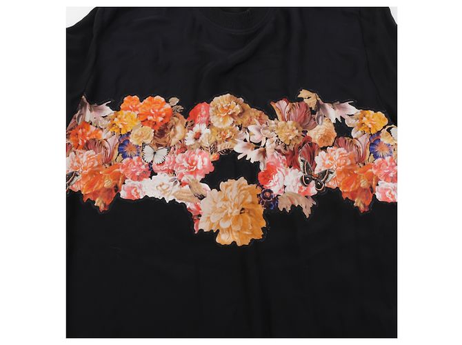 Blusa de seda con estampado floral Givenchy - vista 4