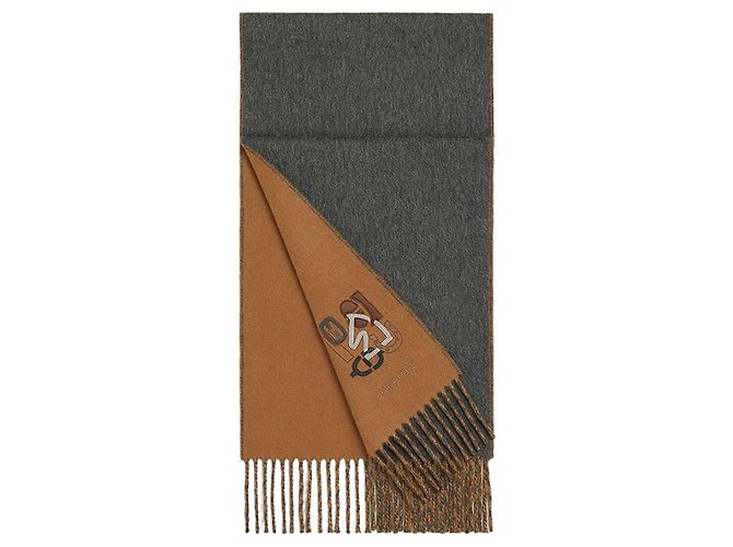 Hermès Écharpe en cachemire réversible - vue 4