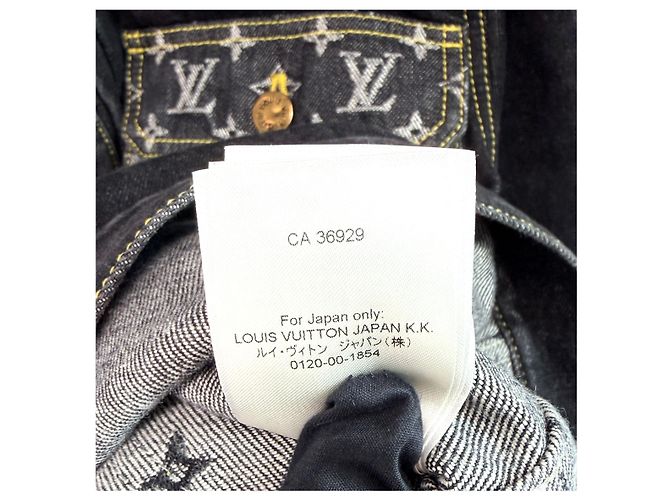 Louis Vuitton Giacca in denim Monogram - vista 6