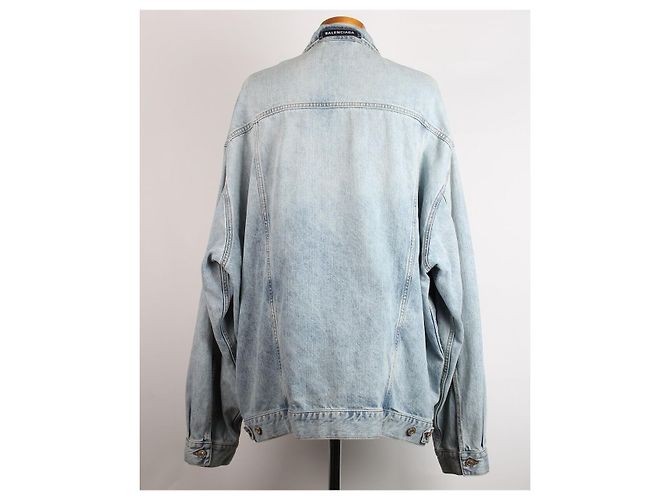 Balenciaga Oversized Denimjacke - Ansicht 2