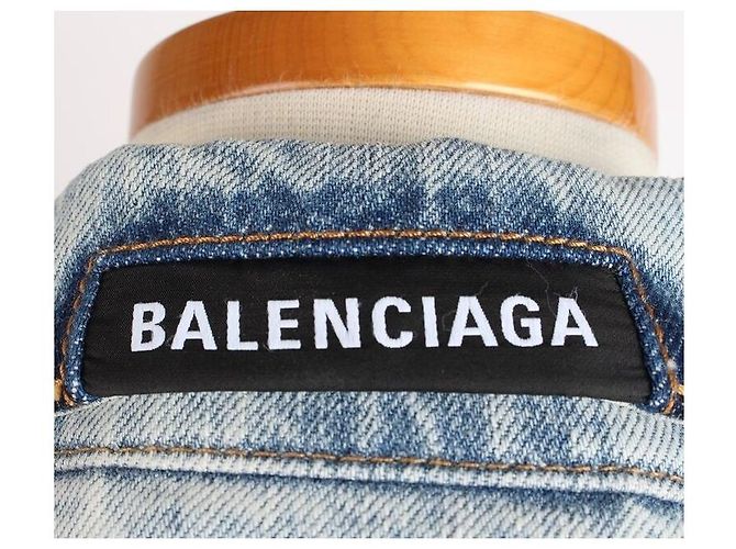 Balenciaga Oversized Denimjacke - Ansicht 6