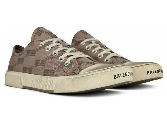 Balenciaga Sneakers Low Top BB Monogram - vista 3