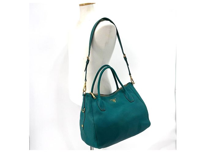 Prada Borsa a mano e a tracolla Vitello Dino - vista 2