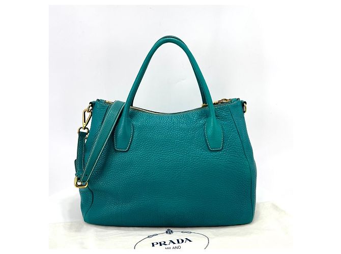 Prada Borsa a mano e a tracolla Vitello Dino - vista 4