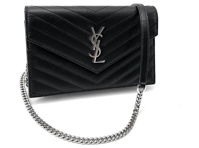 Autre Marque Borsa a tracolla Monogram Envelope WOC con catena - vista 2
