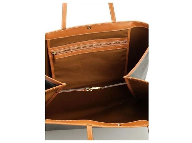 Céline Grande Shopper Piatto in Canvas - vista 5