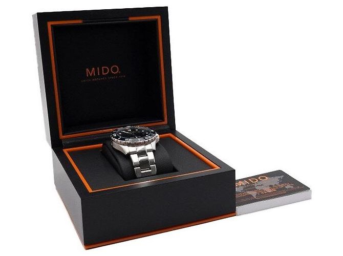 Autre Marque Orologio automatico da uomo Ocean Star Chronometer quadrante blu acciaio - vista 7