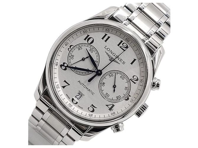 Longines Orologio automatico da uomo Master Collection Chronograph Steel - vista 2