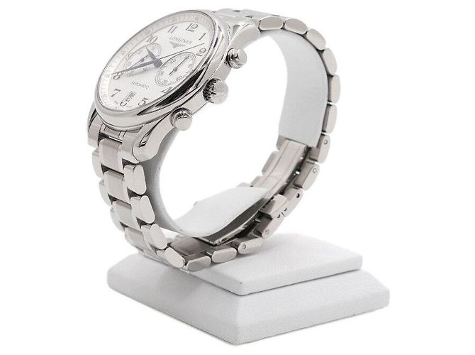 Longines Orologio automatico da uomo Master Collection Chronograph Steel - vista 3