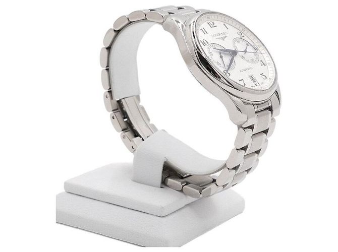Longines Orologio automatico da uomo Master Collection Chronograph Steel - vista 4