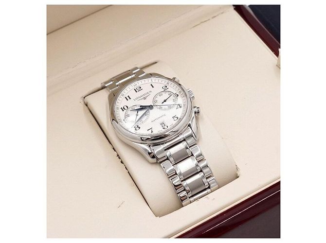 Longines Orologio automatico da uomo Master Collection Chronograph Steel - vista 7