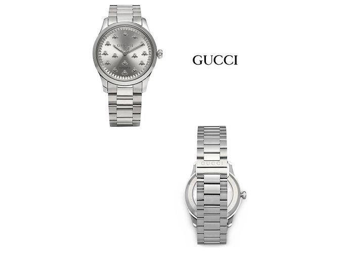 Gucci G-Timeless Multi-Function Metal Watch - view 6