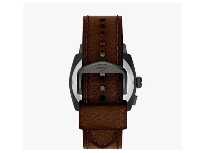 Autre Marque Orologio in pelle da uomo analogico e digitale - vista 4