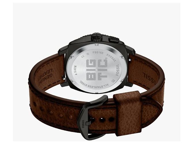Autre Marque Orologio in pelle da uomo analogico e digitale - vista 6