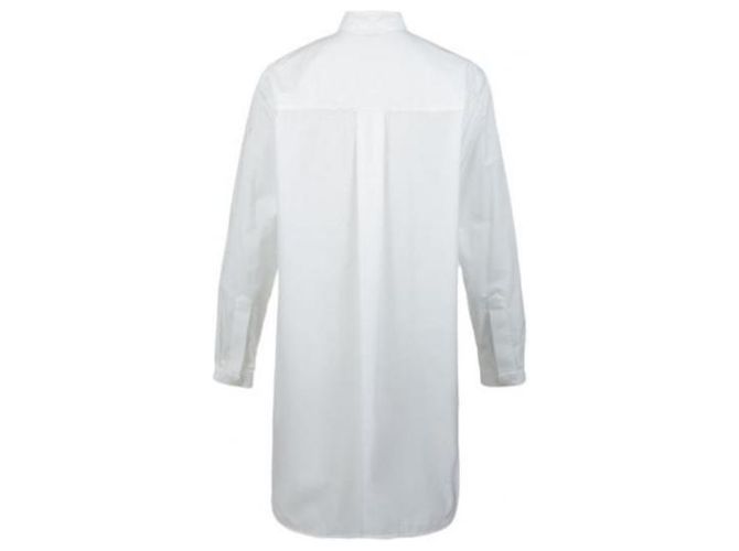 Camisa Moncler de popelina de algodón blanca - vista 5