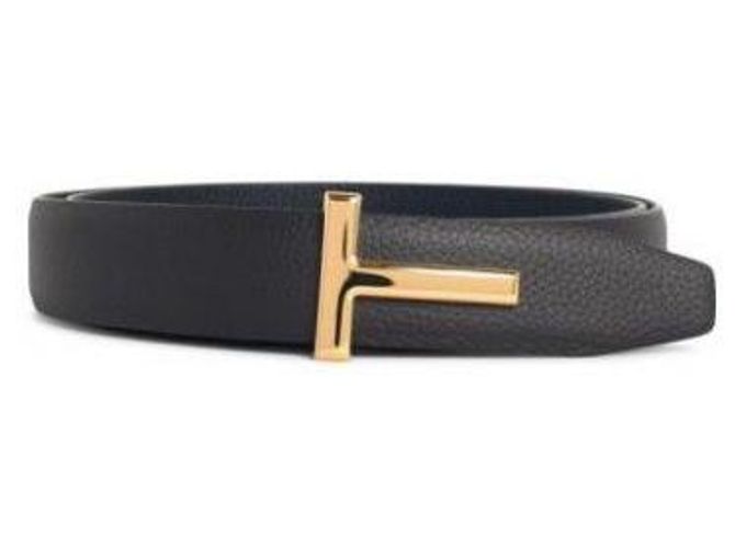 Tom Ford Reversible Leather Belt Brown Black - view 3