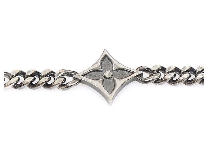 Louis Vuitton Bracciale LV Instinct in ottone argentato - vista 6