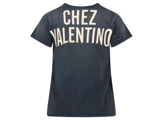 Valentino Camiseta de algodón estampada - vista 5
