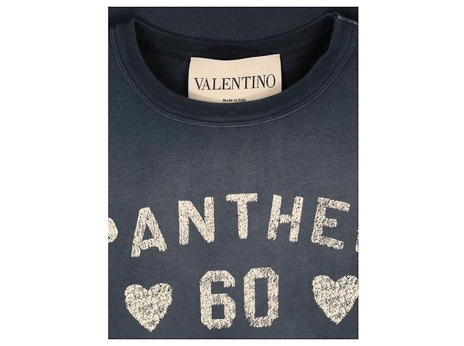 Valentino Camiseta de algodón estampada - vista 6